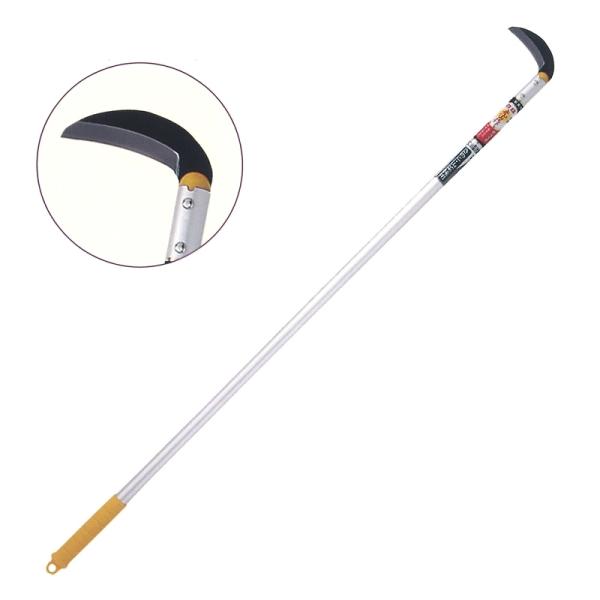 豊稔光山作 きのこ山菜鎌 アルミ柄 HT-1416 片刃 刃長 90mm 柄長 900mm 豊稔企販...