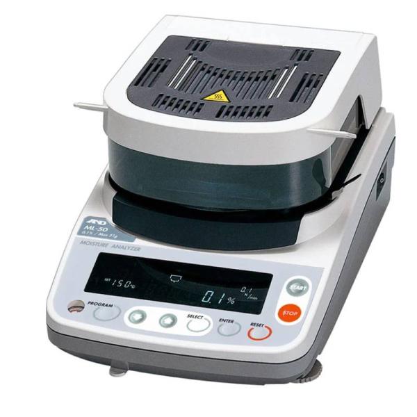 A&amp;D 加熱乾燥式水分計 ML-50 ひょう量 51g 計測 計測器 計量 測量 測定 電子 デジタ...