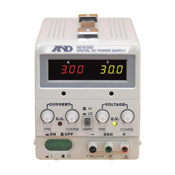 A&amp;D 直流安定化電源 AD-8735A 直流電圧 0〜30V 直流電流 0〜3A 計測 計測器 計...