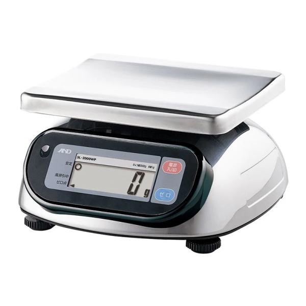 A&amp;D 防塵 防水はかり SK-2000iWP ひょう量 2000g 検定付き 使用地域 A3 計測...
