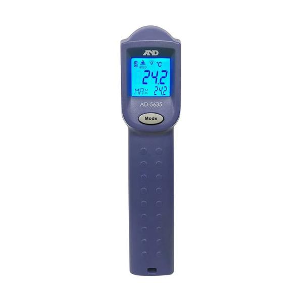 A&amp;D レーザーマーカー付き赤外線放射温度計 AD-5635 -38.0〜+365 ℃ 計測 計測器...
