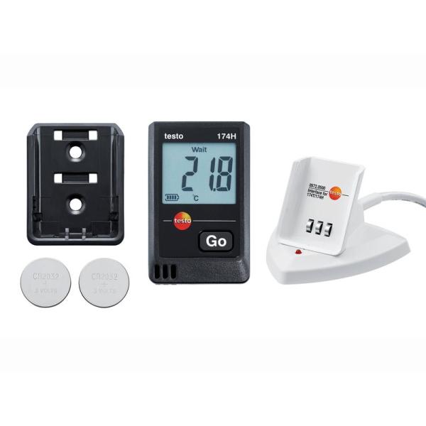 testo 174 H 温湿度データロガー セット 0572 0566 テストー 測定器 宇N 代引...
