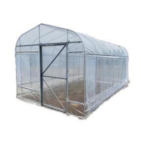 ダイムハウス ドア付 4坪 扉 付 丈夫 組立簡単 家庭菜園 雨除け 保温