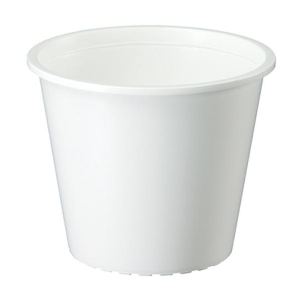 100個 プラ鉢 7号 ホワイト ポット 鉢 種まき 挿し木 多用 ヤマト タS 個人宅配送不可 代...