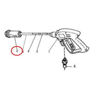 工進 高圧洗浄機 JCE シリーズ JCE用パーツ 延長ホース 20M ネジ式 PA