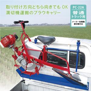 手押溝切機(ドレインプラウ) 手押し式 溝切り機 水田 田んぼ 水田溝切