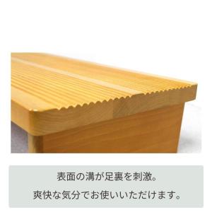 足裏爽やか玄関台 150cm幅 木製手すり付き...の詳細画像3