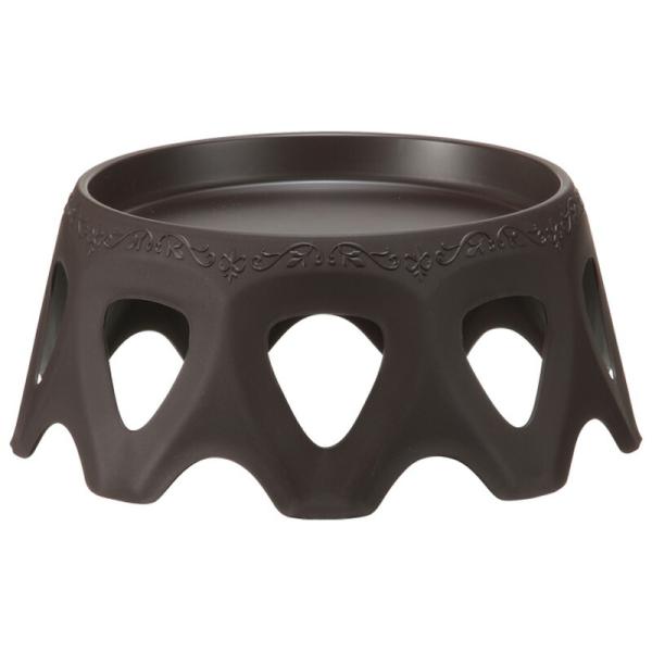 受皿のみ 36個 24型 ダークブラウン 受皿付きスタンド おしゃれ アップルウェアー タS 個人宅...