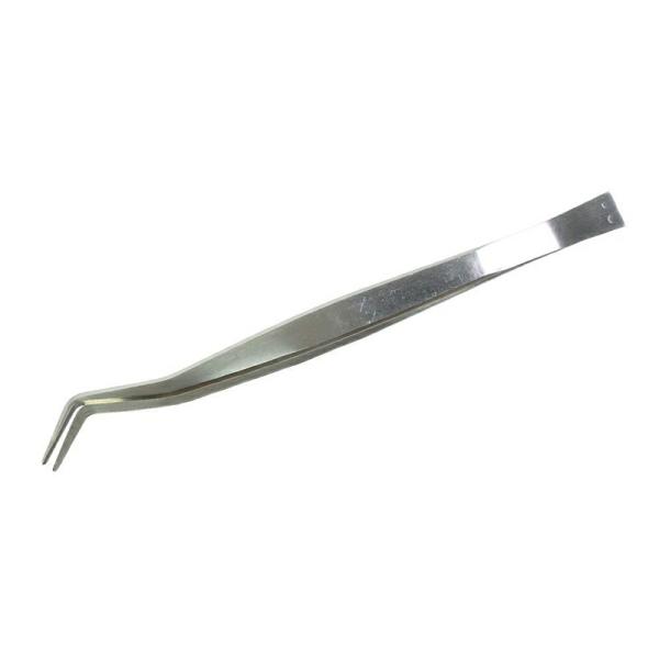 メール便 精密ピンセット (先曲) 160mm No.862 美鈴ハサミ 三冨D ネコポス