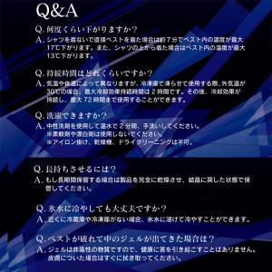 アイスベスト 青 冷却 長時間 暑さ 熱中症 ...の詳細画像5