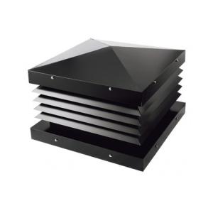 ホンマ製作所 黒 ステンレス フラッシング 45度 直径170mm用 No.18007