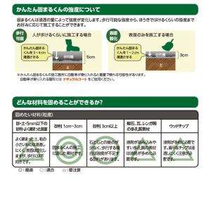 かんたん固まるくん 1kg缶セット 庭の砂利・...の詳細画像3