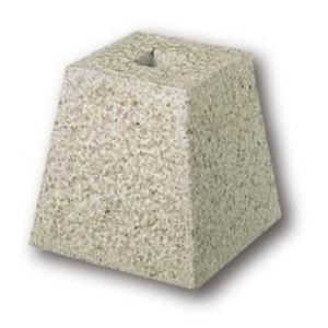 法人様宛送料半額/束石（サビ） 御影石 本磨き 5寸 2号 : 148KING