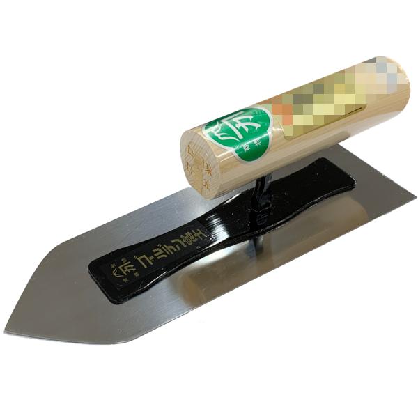 背金接着コテ ゴールデン富士中塗鏝 本焼 300mm 板厚0.3mm 塗りつけ 仕上げ 補修 多用途...