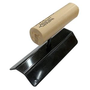 仕上鏝 中首角面引 人造 本焼 150×10mm 仕上げ 左官 東京西勘 三冨D