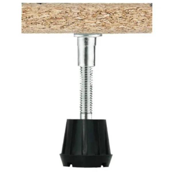 遮音タイプ支持脚 束 YPE-125 80本入 適応床高 102-144 耐震性 二重床 スラブロッ...