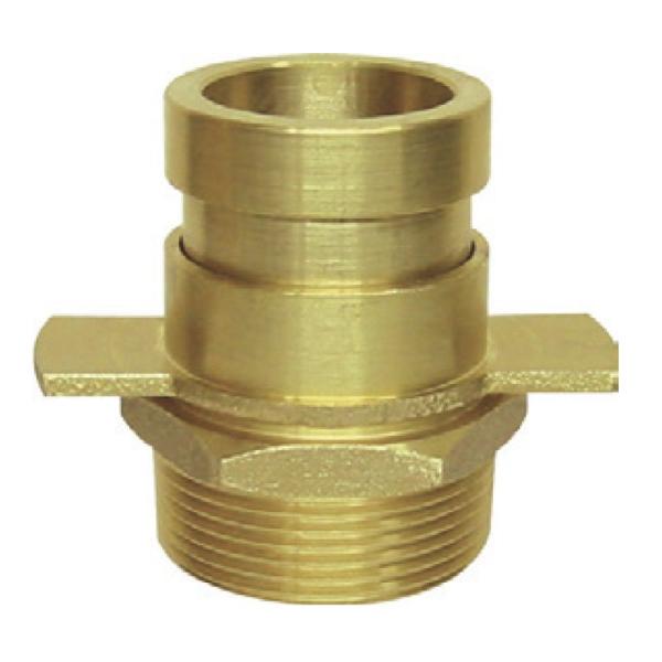 町野式媒介金具 C103 町野オス×ガスネジオス 口径 50A 黄銅製 PTネジ 長角押輪付 36C...