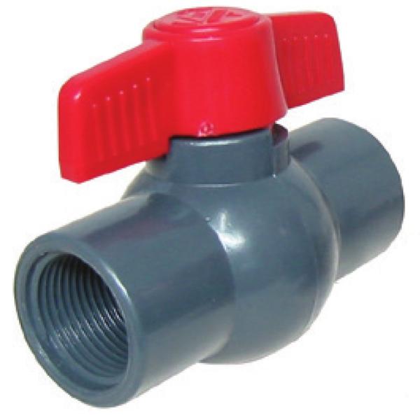 配管継手 ボールバルブ ネジ式 15A PVC製 48BVN015P 消防 防災 火事 部品 排水 ...