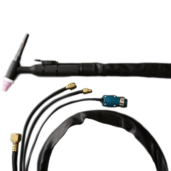 TIGトーチ 500A 水冷トーチ WP-12-4M 88121 電源アダプター付き 長さ 4m 使...
