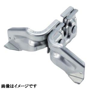 雪止金具 ハゼ式折版用 嵌合式折版66 アングル用 ドブメッキ 生地