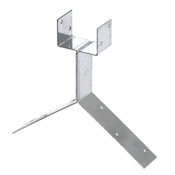 強力棟金具 S-348 100個入 亜鉛板 80mm 0410400 屋根 金具 大棟 瓦 スワロー...