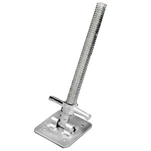 単管パイプ・足場材などの　ジャッキベース　12個セット売り ジャッキ ベース 直径42.7-48.6mm用 JB-35 6本入 枠組部品 単管 パイプ
