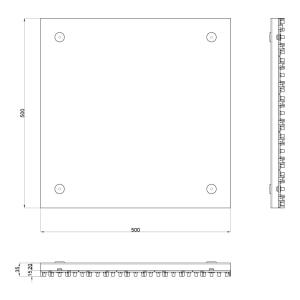 屋上緑化 エコグリーンマット500 24枚入 ...の詳細画像4