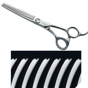 理容ハサミ 左用 散髪スキはさみ白鷺 83522 160mm 40目