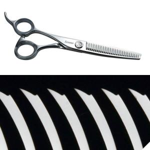 理容ハサミ 左用 散髪スキはさみ白鷺 83521 160mm 30目 ステンレス製