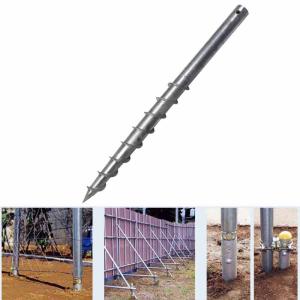 単管 スパイラル 杭 マルチスクリュー Tタイプ 直径48x600