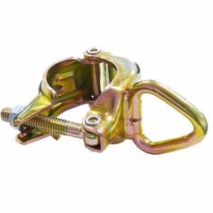 クランプ 単管用 親綱 フック掛け リング付きクランプ 10個入 NTD-E2