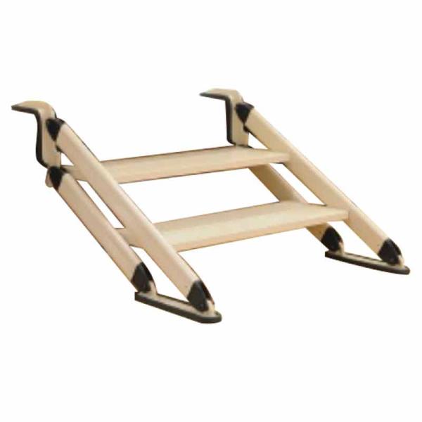 移動 階段 ネオステップ SX-600 ブラウン アルミ製 ステップ階段 ステージ 体育館 ゴム製滑...