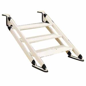 移動 階段 ネオステップ SX-800 アイボリー アルミ製 ステップ階段 ステージ 体育館 ゴム製滑り止め付 ハラックス 防J 代引不可 個人宅配送不可｜プラスワイズ建築