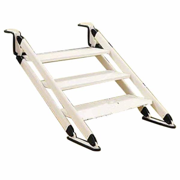 移動 階段 ネオステップ SX-800 ブラウン アルミ製 ステップ階段 ステージ 体育館 ゴム製滑...