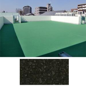 透水 クッション ゴムマット 黒ゴムチップ 10mm 1x5m  廃タイヤ