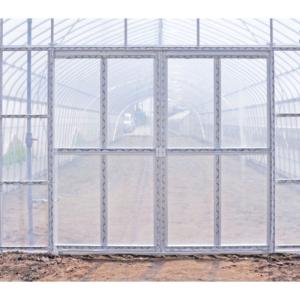 片開き 丸パイプ用 ビニールハウス用 替えドア テイペットドアEXセット