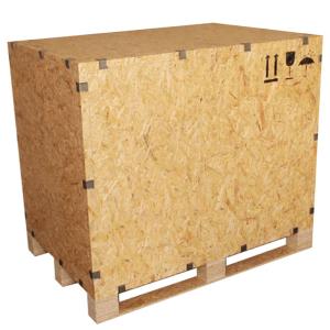 キュン★送料無料★★輸出用木箱 運送 梱包用 木箱 FastFix 1100x600x1100 49.6kg 配送 輸出時 熱処理