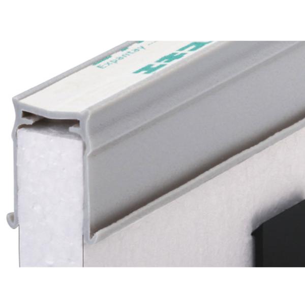 エキスパンタイ TC20 H70 L=1500 80本入120m分 グレーキャップ 旧カーポートTZ...