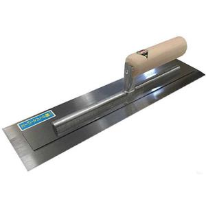 土間鏝 スーパーマジック鏝 角型 390mm 板厚0.3mm 洋柄 関忠