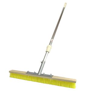 ふまずにハケール 180度首振り 伸縮柄 ハケ引き 刷毛引き 土間ハケ