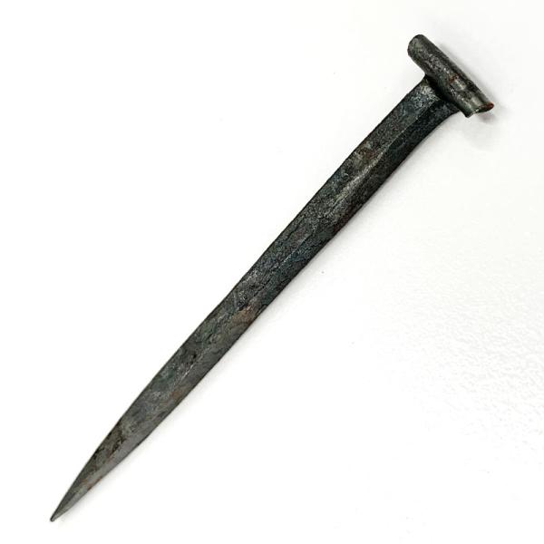 和釘 巻頭釘 全長25mm 100本入 火造 神社仏閣 城郭 古建築物 修理復元 日本建築 アMD