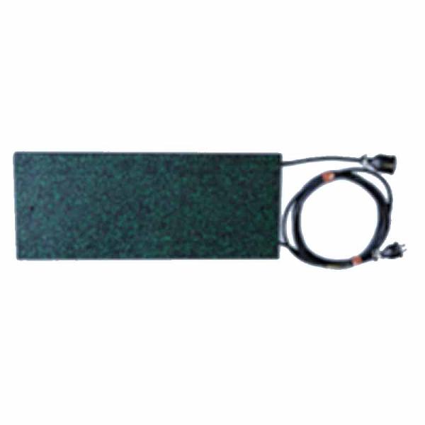 融雪マット 階段プラグ連結タイプ 電源部 250x600x20 MW12506C 透水ゴムチップマッ...