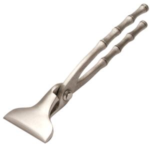 板金用 平つかみ箸 平掴み 無電解メッキ 30mm 017-294 竹シリーズ 板金