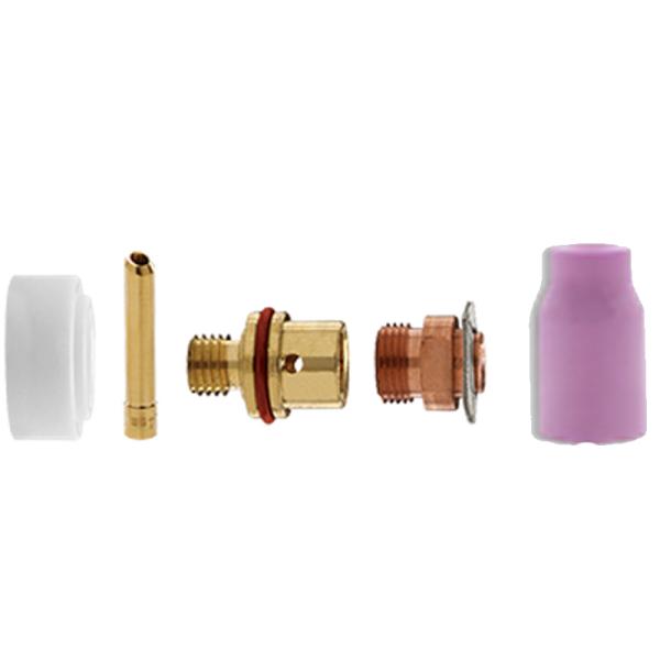 TIGトーチ ガスセーバーキット 2シリーズ 標準 アルミナノズル size6 CK9/20用 D2...