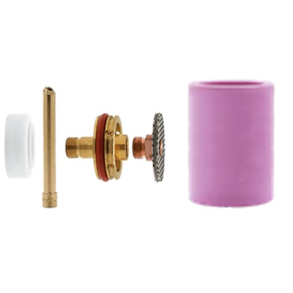 TIGトーチ ガスセーバーキット 3シリーズ 大口径 アルミナノズル size18 CK17/18/...