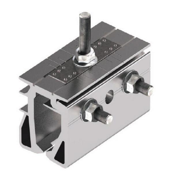 太陽光パネル架台金具 嵌合式立平葺用 PVA-THダブル 直付 700THW 押さえ金具選択 屋根 ...