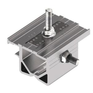 太陽光パネル架台金具 PVA-TH Fタイプ 直付 700TFS 嵌合式立平葺屋根用