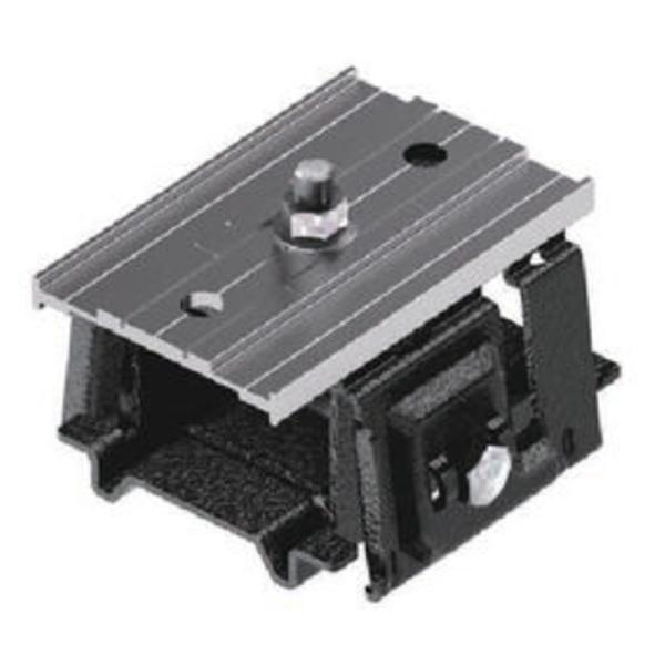 屋根配管取付金具 PF管用 瓦棒巾55 PVA-林式瓦棒55 81301PF 屋根 発電金具 ニイガ...