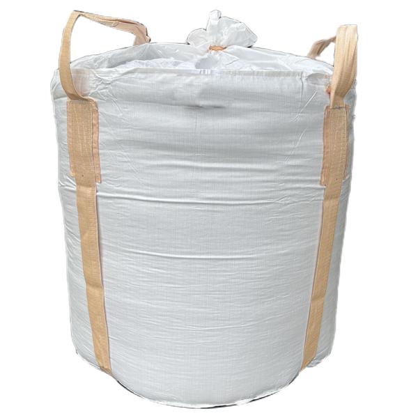 丸型フレコンバッグ 白 10枚入 1100KR-W 1100x1100mm 耐荷重1000kg カラ...