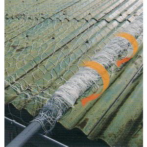 スレート屋根用安全ネット エステネット 踏み抜き